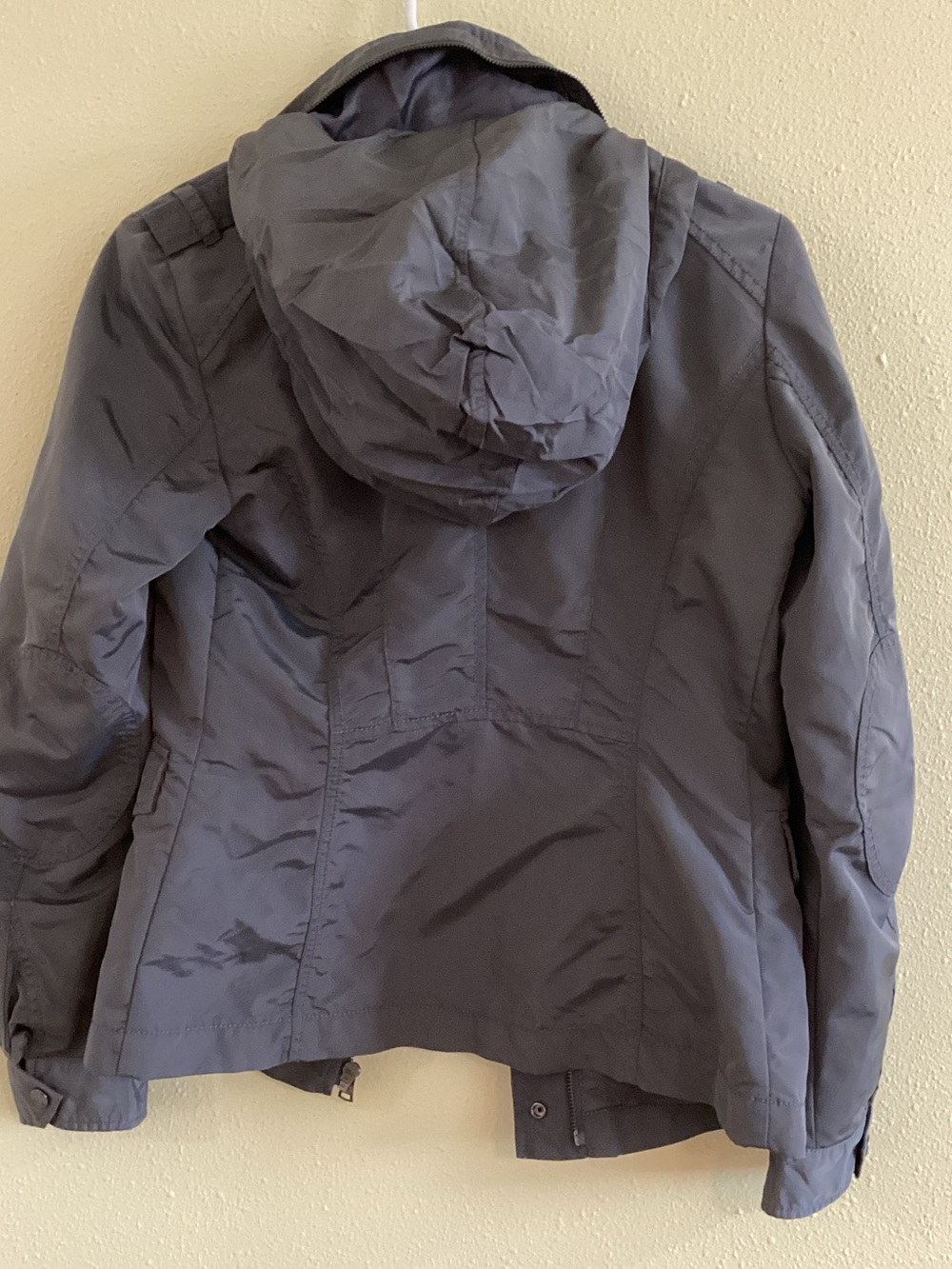 United Colors Of Benetton Womens Charcoal Utility Field Jacket - Picture 5 of 5